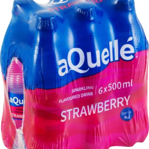 Aquelle Flavoured Water 500Ml - Sparkling Strawberry